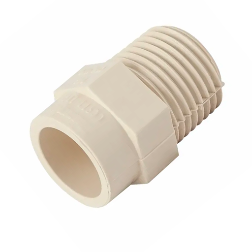 [39124] Adaptador cpvc macho 3/4" para agua caliente