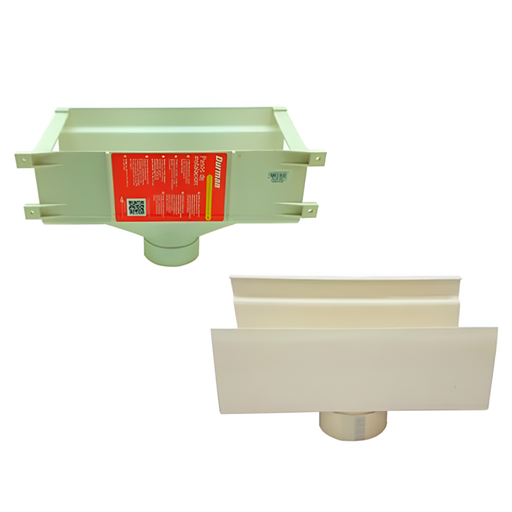 [45264] Bajante pvc para canal 3" durman 2006454 beige