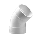 Codo pvc 2"x45 para drenaje inyectable