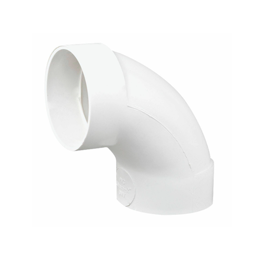 [53697] Codo pvc 4"x90 para drenaje inyectado durman
