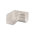Esquina exterior pvc para canal agua durman blanco