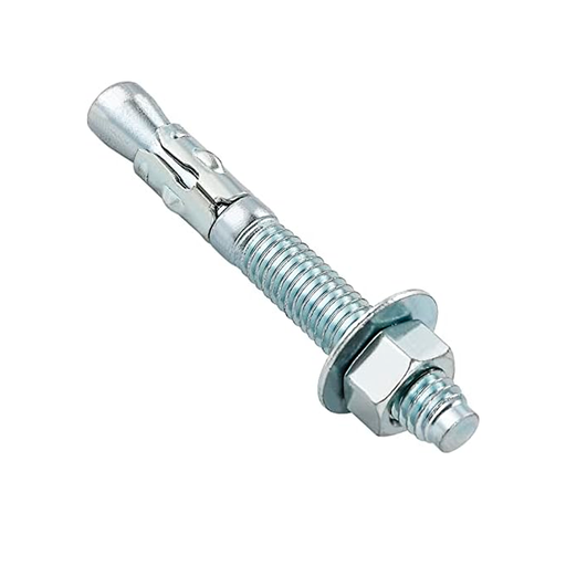 [142220] Taco de metal con perno 3/8x3" y con tuerca strong