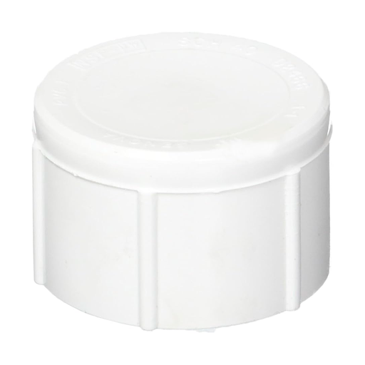 [53673] Tapon pvc 1" hembra con rosca inyectable