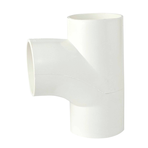 [53691] Tee pvc 2" para drenaje sin rosca inyectable