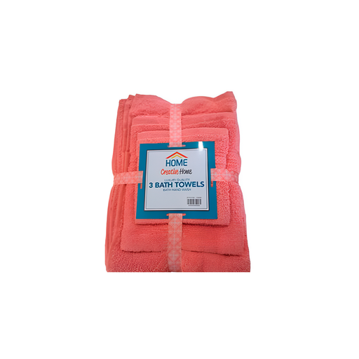 [138055] Toalla para baño 3pc coral