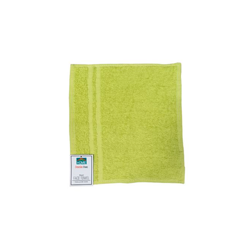 [131827] Toalla para cara rectangular 13"x13" lima