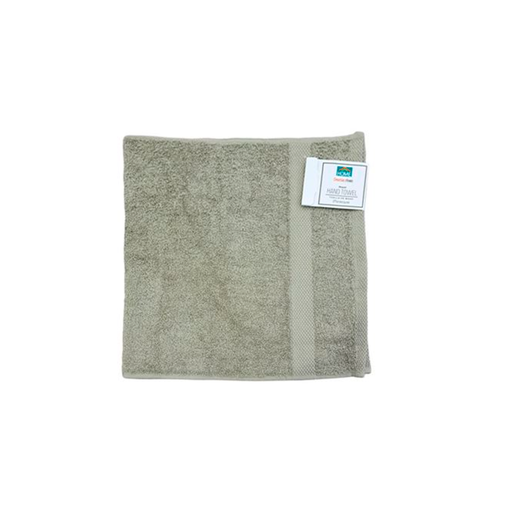 [131064] Toalla para mano algodon 16"x28" gris