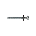 Tornillo techar #10x2" punta fina galvanizado strong