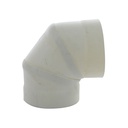 Codo pvc 4"x90 para drenaje cramaplast