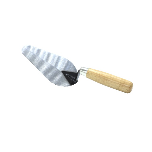 [418] Cuchara albañil 6" 2-3 mango de madera chin 804016