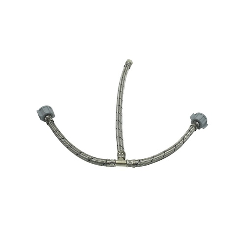 [6575] Tubo abasto 1/2"x1/2"x3/8" tipo t coflex eal-v55