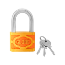 Candado globe dorado 3/4" hl-201