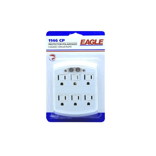 [18034] Protector elect 6-ench eagle con seguro 1146cp