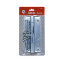 Pasador porta candado 5" boxer nt1371  cromo pulido