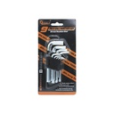 Llaves allen 9pc 1.5-10mm hrc57-60 cp