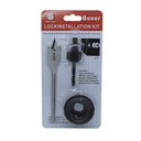 Broca para madera instalar cerradura 3pc ntev2080