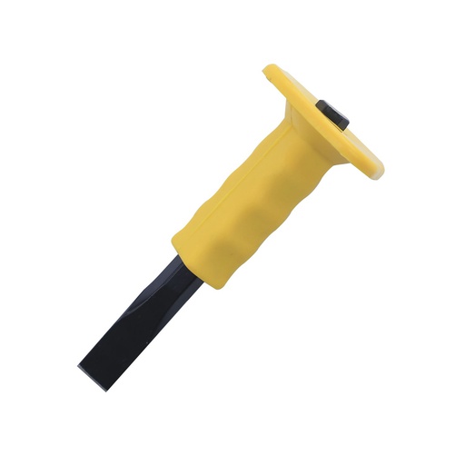 [28390] Cincel plano 3/4"x8" vikingo con protector amarillo