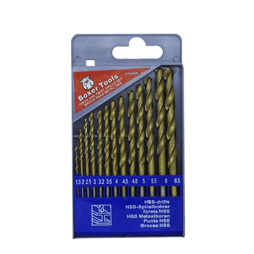 [29725] Broca hierro 13pc 1.5-6.5mm nt8049b