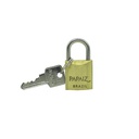 Candado papaiz 20mm=3/4" cr 20 dorado