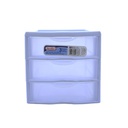 Gabinete plastico 3-depositos 22x18cm 2073 blanco
