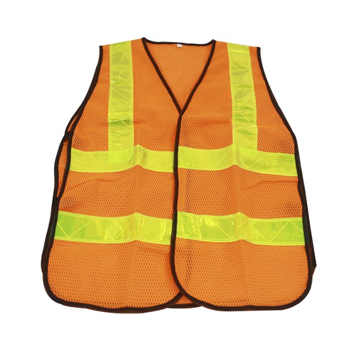 [32565] Chaleco reflectivo talla m 66x47cm lm-v003 anaranjado