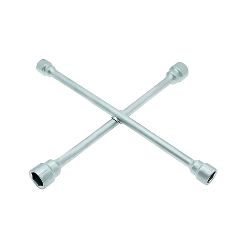 [33447] Llave rueda cruz 17x19x21x23mm gris