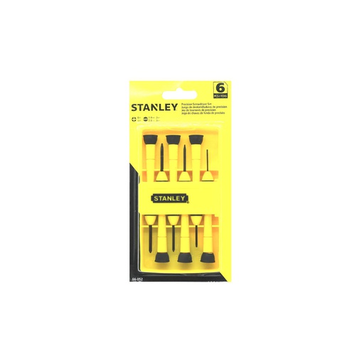 [37201] Desarmadores mini 6pc estuche stanley 66-052