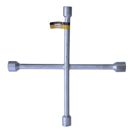 [40639] Llave rueda cruz 17x19x21x23mm vikingo plateado