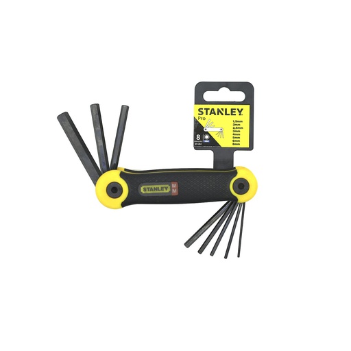 [44235] Llaves allen 8pc 1.5-8mm stanley 69-264