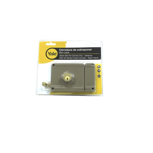 [45729] Llavin doble seguro yale derecho 630-50 if b