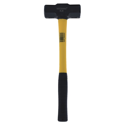 [48216] Almadana 4lb cabeza negra con mango de fibra vikingo