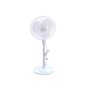 Ventilador pedestal 16" 3-velocidades westing 72700 blanco