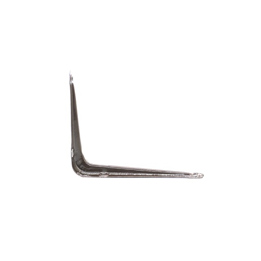 [65091] Escuadra metal 4"x5"x0.8mm cafe oscuro