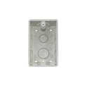 Caja electrica plástica 2x4" 10a induma blanco 1202-27