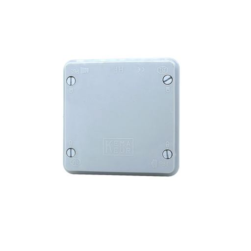 [65488] Caja electrica plástica de registro 100x100x55mm 222a