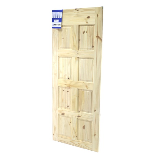 [75559] Puerta madera colonial 8p 32"