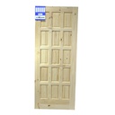 Puerta madera colonial 15p 32"