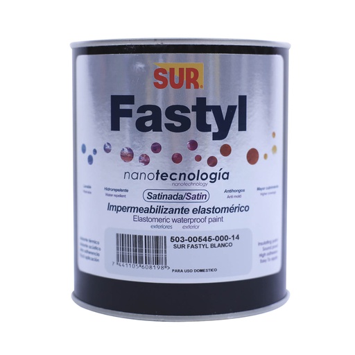 [81956] Impermeabilizante fastyl 1/4-gln blanco