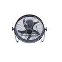 Ventilador de piso 14" west 72717 negro / plateado