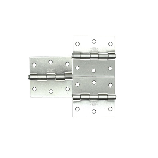 [87719] Bisagra induma 3.5"x3.5" 3pc con tornillo c14 niquelado