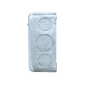 Caja electrica metal ul 2x4" 1/2x3/4" 1.6mm