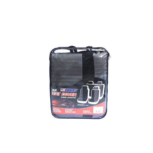 [92814] Forro asiento carro 10pc csc28758 negro / gris