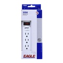 Tomacorriente multiple 4ench eagle 1134