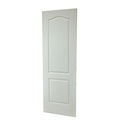 Puerta madera hdf 2p 28"x80" 10255 blanco