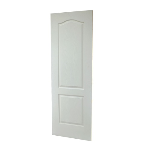 [102782] Puerta madera hdf 2p 28"x80" 10255 blanco