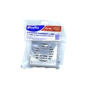 Desague baño acero inoxidable cuadrado 2" pc-162