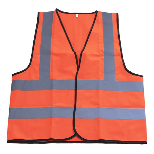 [106137] Chaleco reflectivo m 60.5cm lm-v006 anaranjado