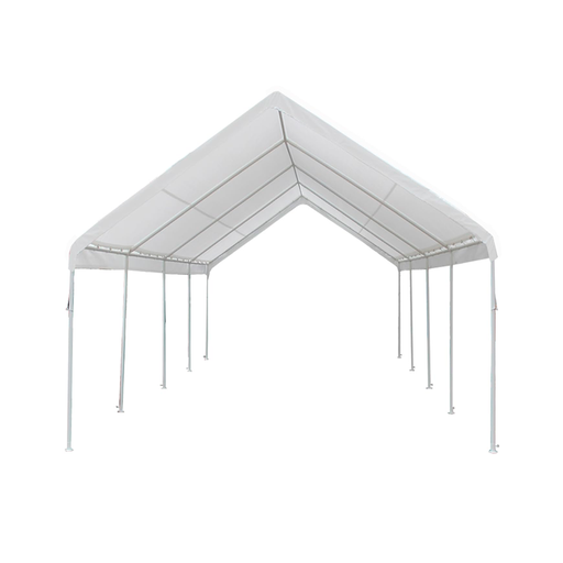 [141130] Carpa para acampar 3mx8m blanco 2-cajas