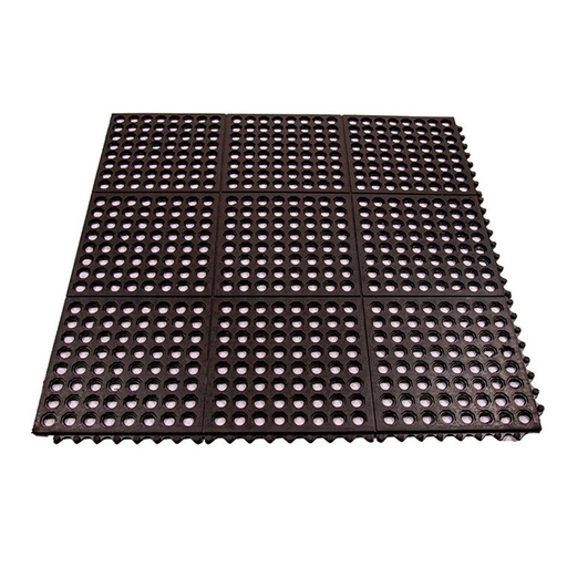 [142362] Alfombra antifatiga 1/2"x3'x3' hule