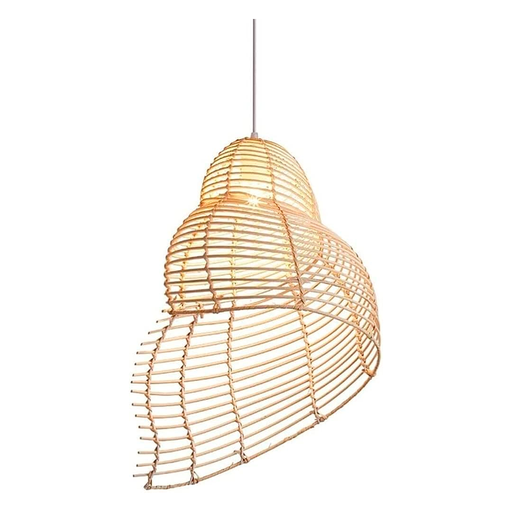 [138841] Lampara para colgar de bambu 25x30cm etl-518